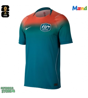 Australien Replika Udebanetrøje VM 2026 Kortærmet